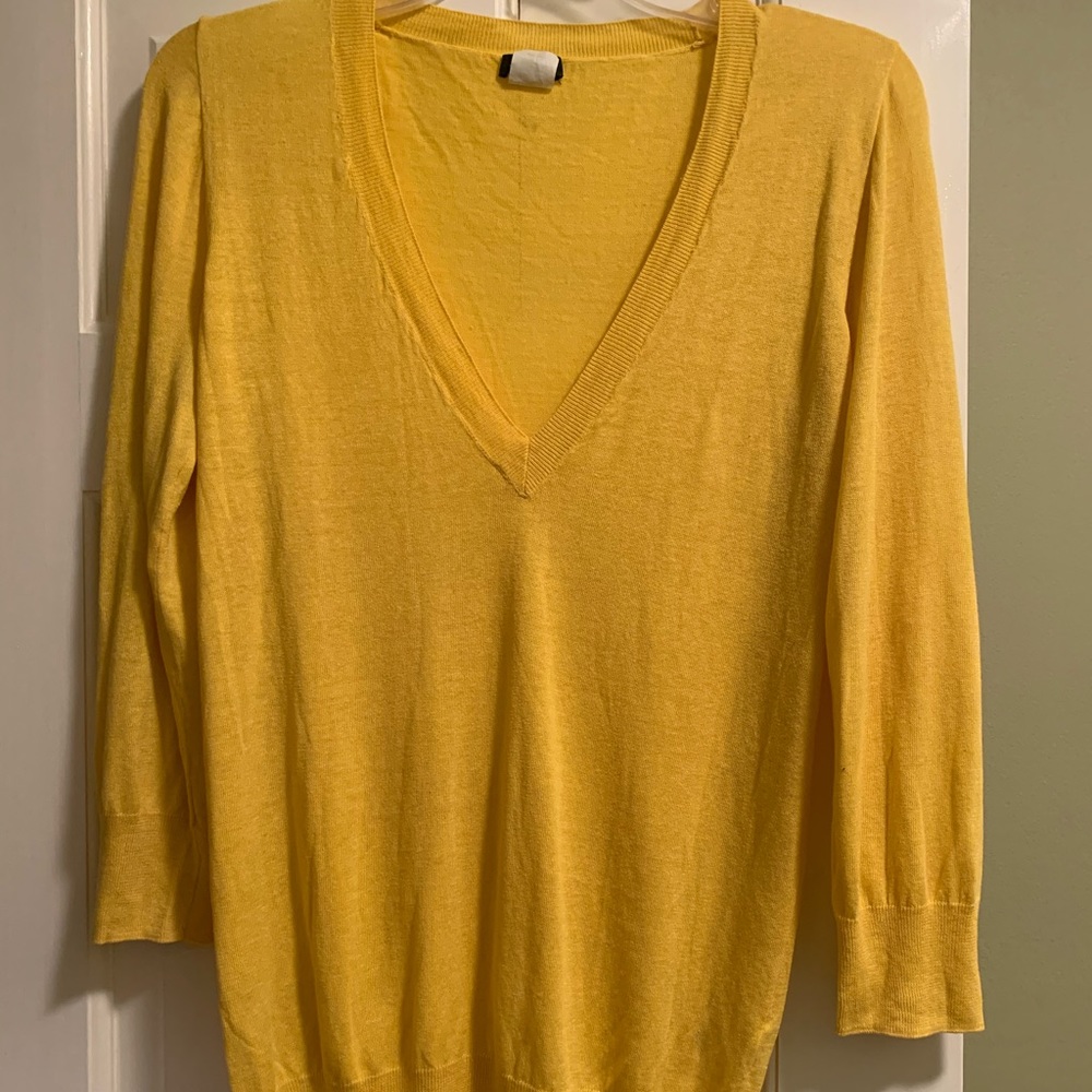 J Crew light weight 3/4 sleeve